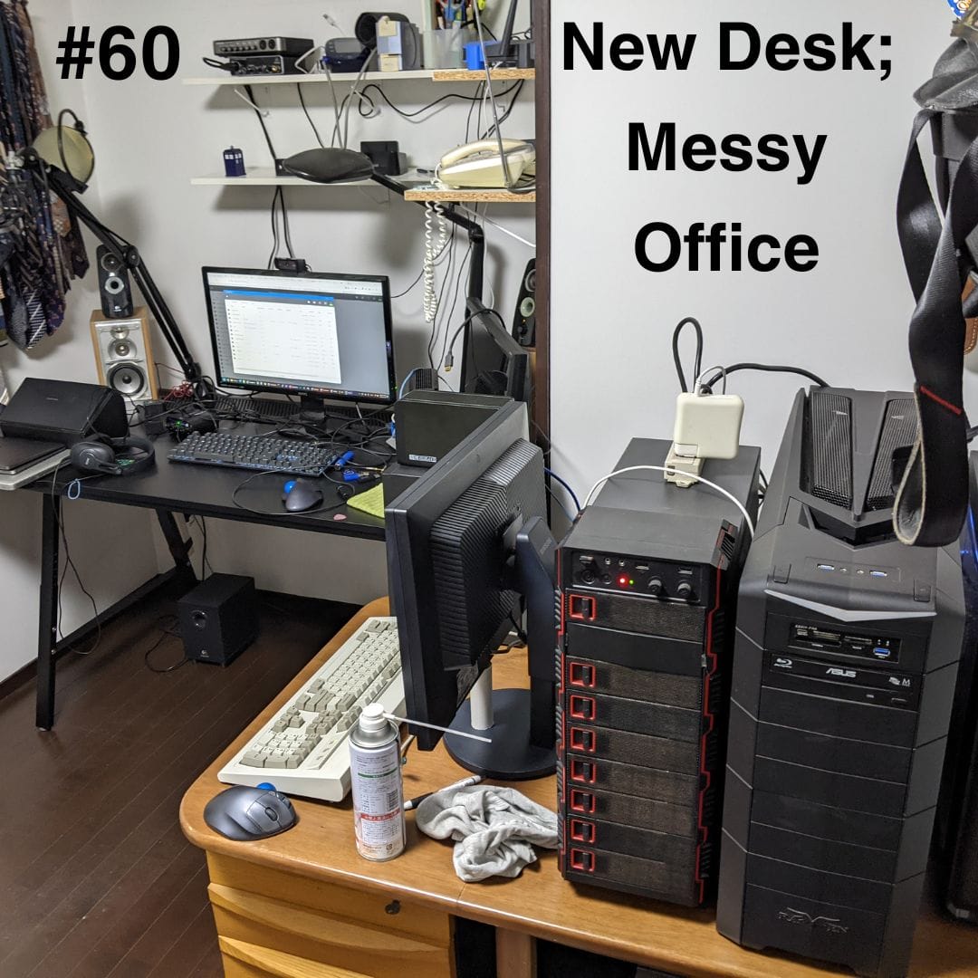 Update #60: New Desk; Messy Office Update #60: New Desk; Messy Office